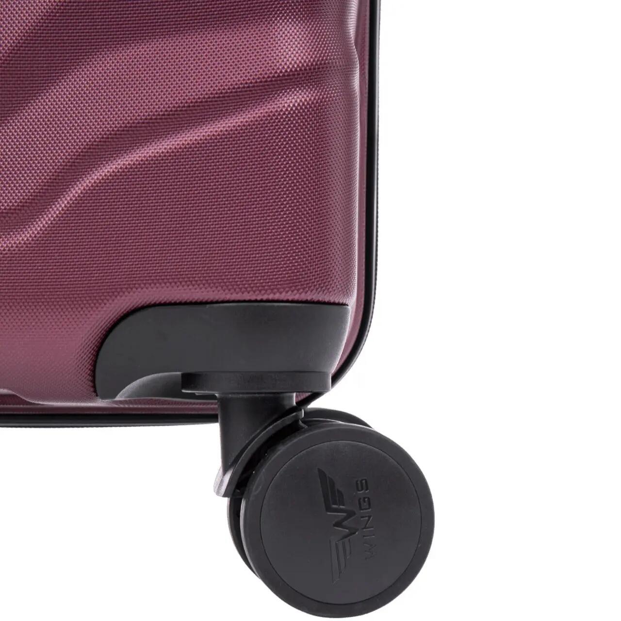 Cabinekoffer Wings PEAFOWL 2.0 20" BURGUNDY 8/10