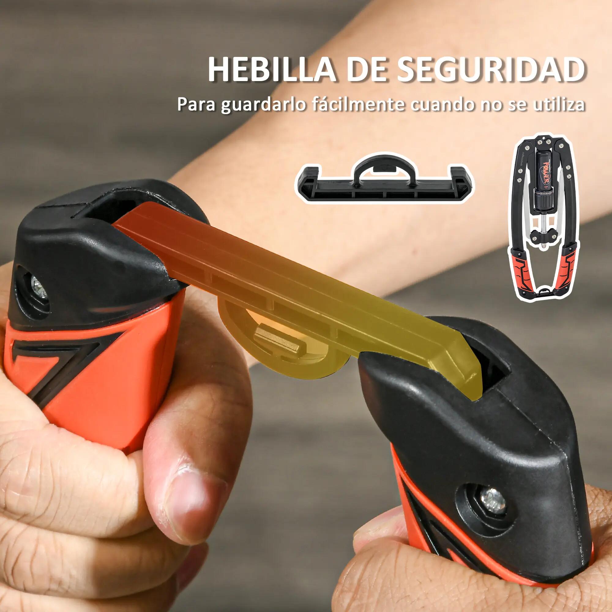 Extensor de Pecho SPORTNOW 43x16x5 cm Negro 4/9