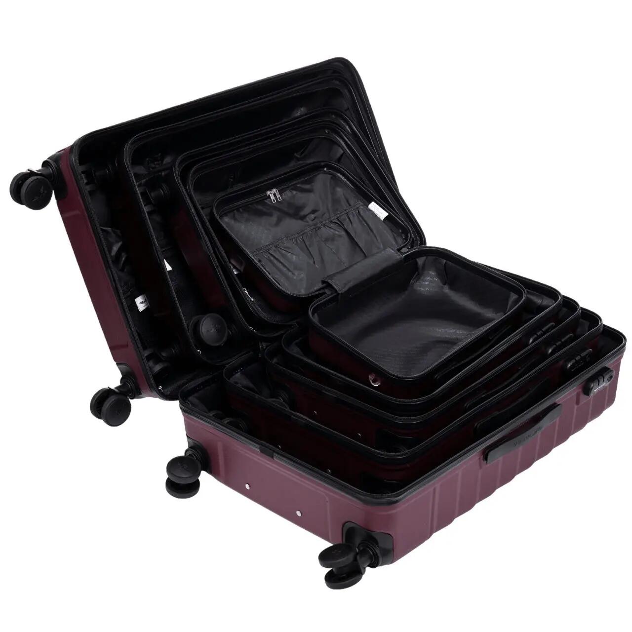 Cabinekoffer Wings PEAFOWL 2.0 20" BURGUNDY 6/10