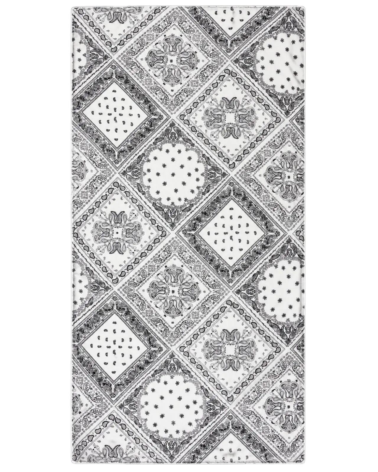 Foulard femme WINGS 180x90 cm motif paisley bandana 3/4