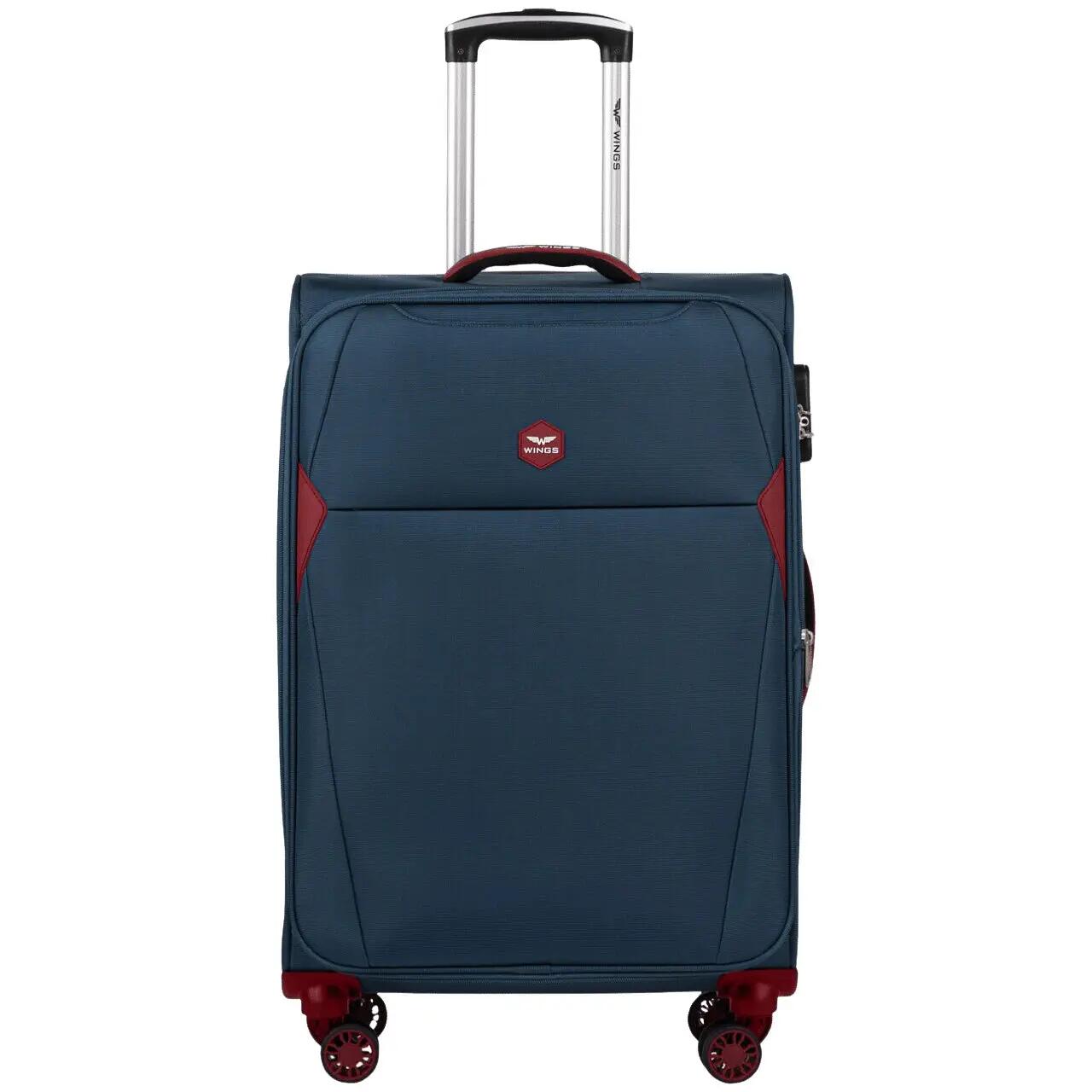 Valise souple moyenne DIPPER Wings 24" BLEUE 3/10