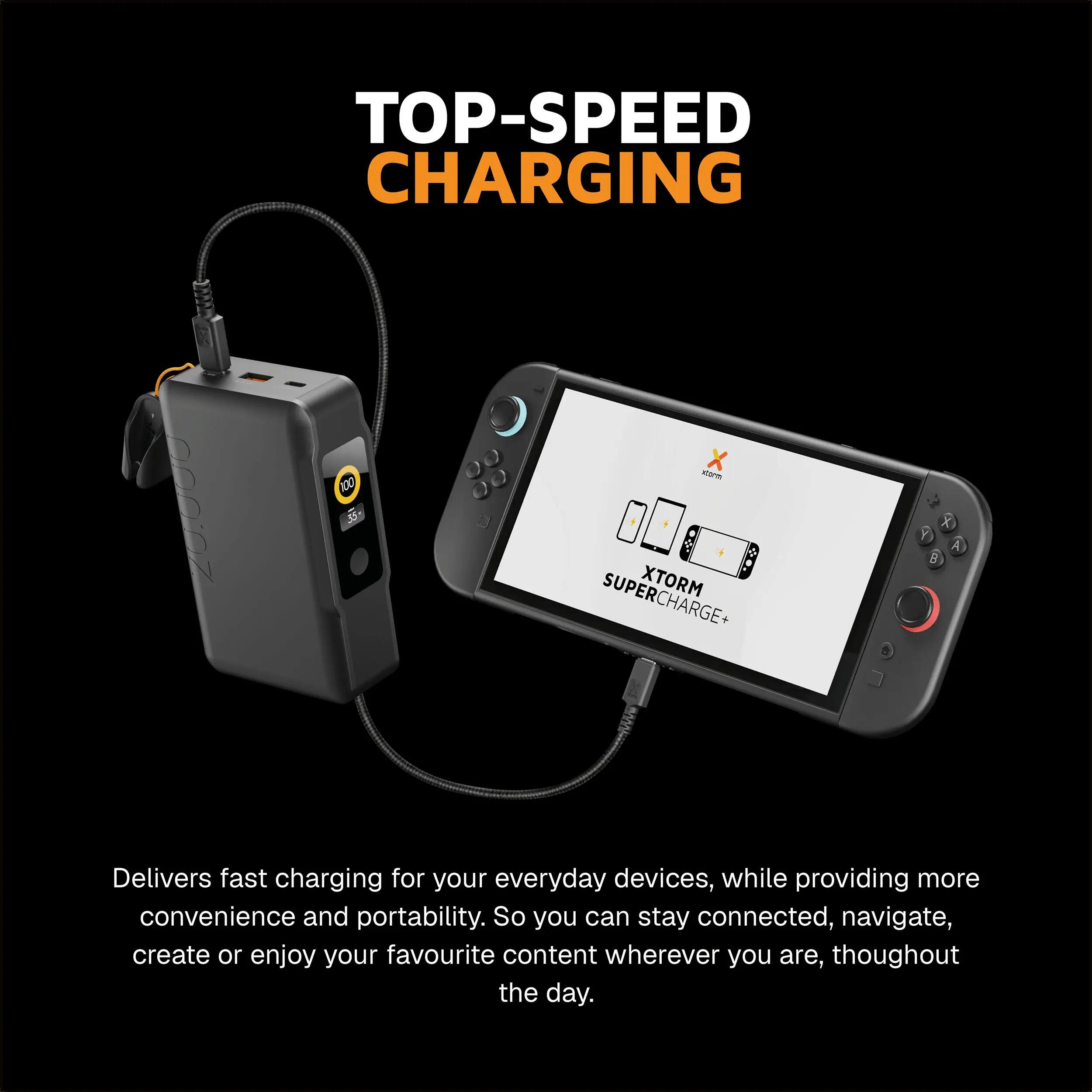 Xtorm NextGen6 35W Powerbank 20.000 mAh - 2 x USB-C / 1 x USB-A - Schwarz 3/7
