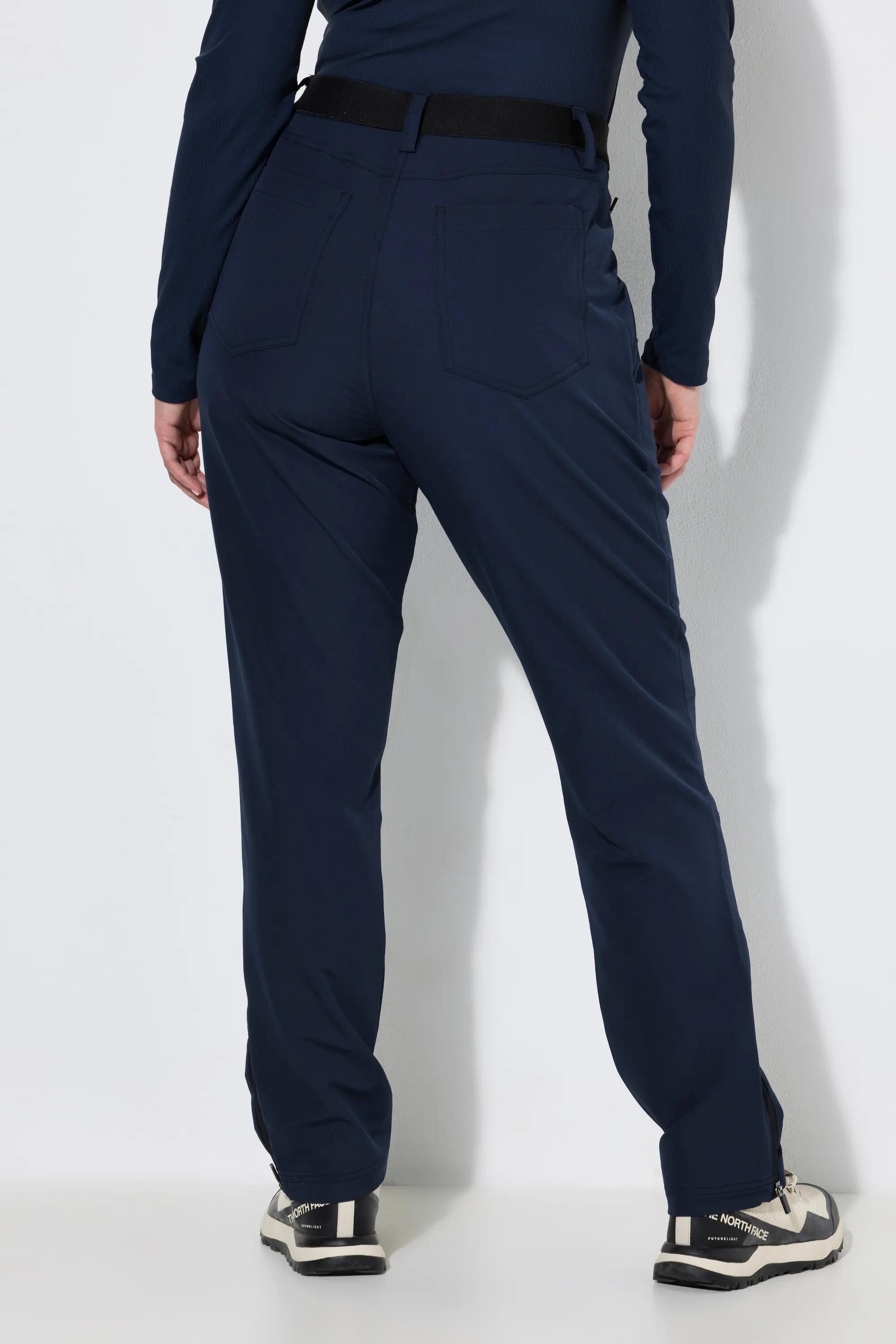 Dames Wandelbroek extra licht elastische tailleband ritszakken 2/7