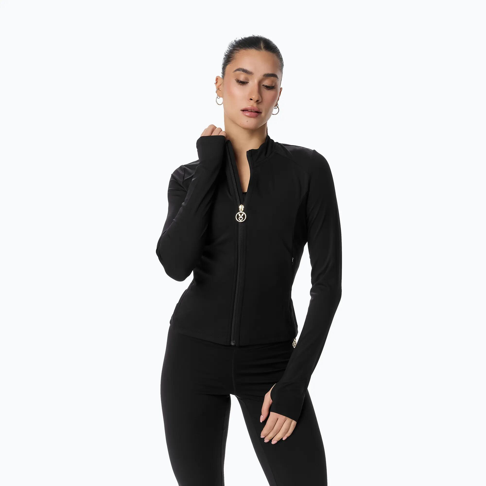 Bluza treningowa damska Cardio Bunny Zipper Blouse 1/7