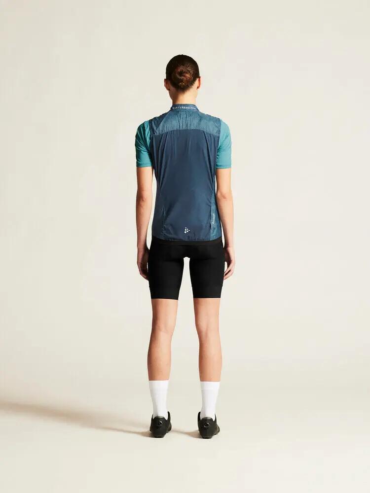 craft PRO Gravel Wind Vest W – colete ciclismo corta-vento leve 6/7
