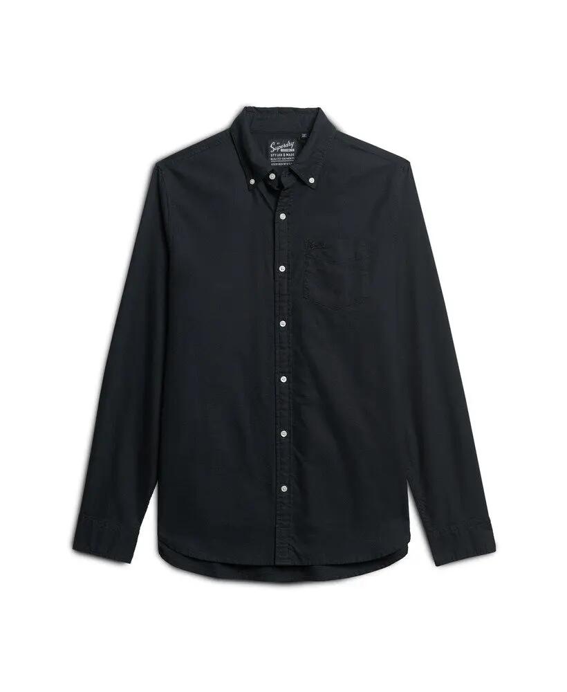 superdry Camisa Oxford de manga longa em algodão orgânico 7/7