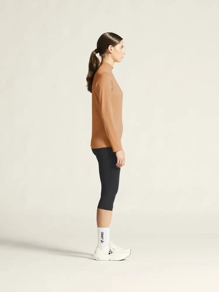 craft Flow MN LS W – camisola de manga comprida em poliéster reciclado e 4/7