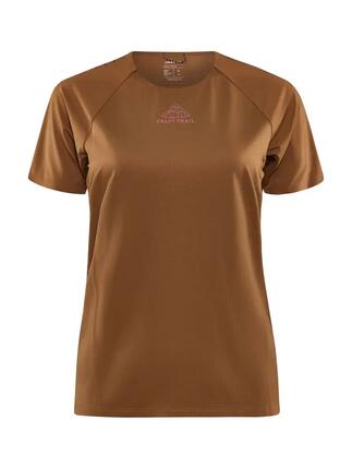craft PRO Trail SS Tee W – Kurzärmeliges Trail-Shirt mit dehnbarem Mesh-Rücken