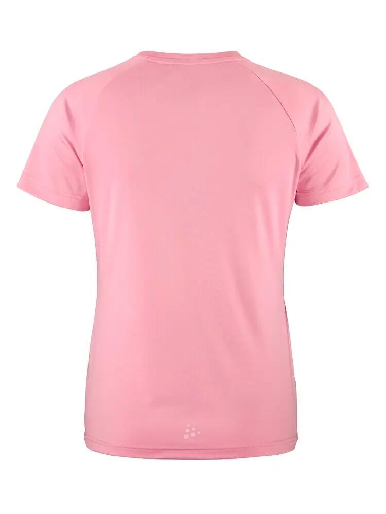 craft CORE Essence Logo Tee W – Poliéster reciclado, visual desportivo 7/7