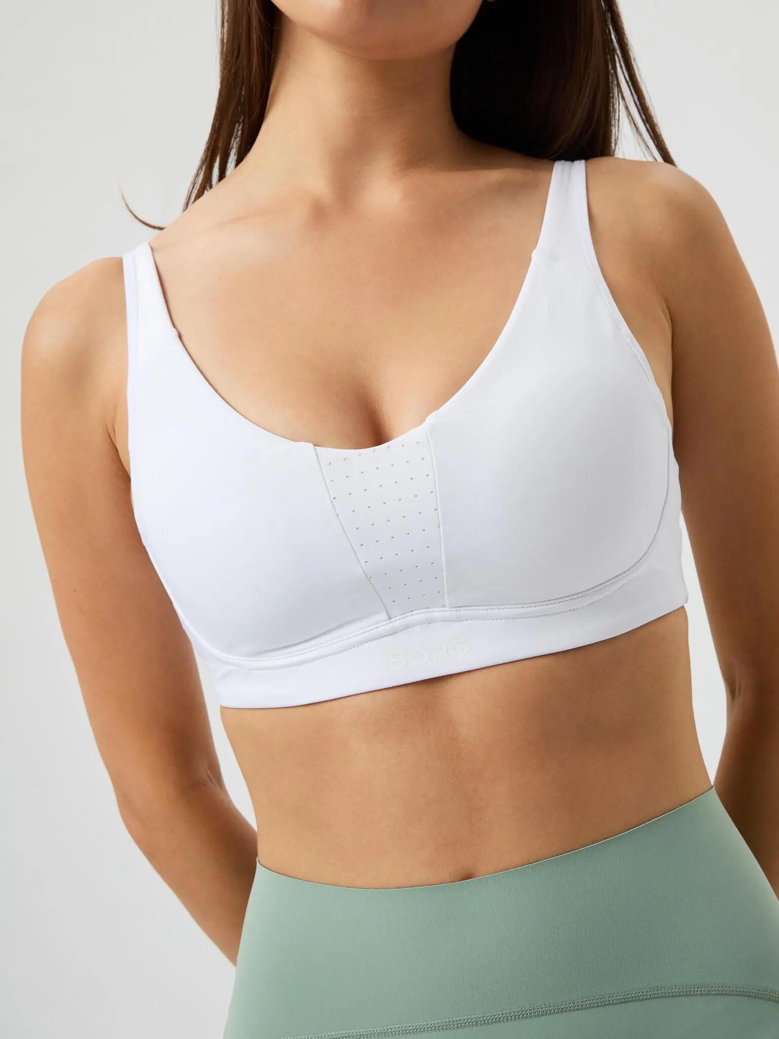 bjorn_borg BORG REFORM SPORTS BRA en polyester recyclé – BRILLIANT WHITE 4/4