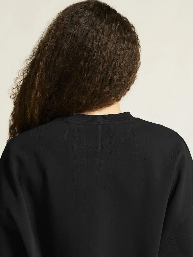 craft Sweat curta gola redonda Frequent cropped RN W em algodão orgânico, corte 5/7