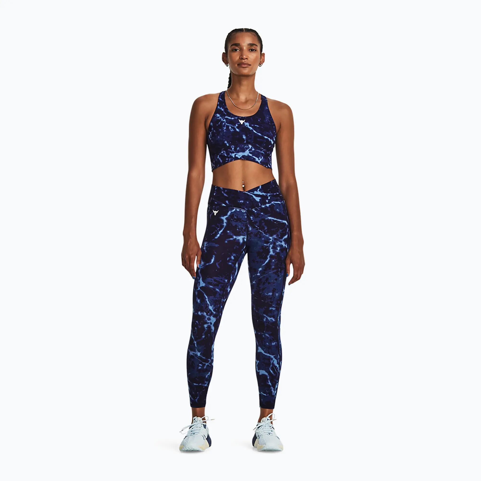 Top treningowy damski Under Armour Project Rock LG Crssover Top 2/6