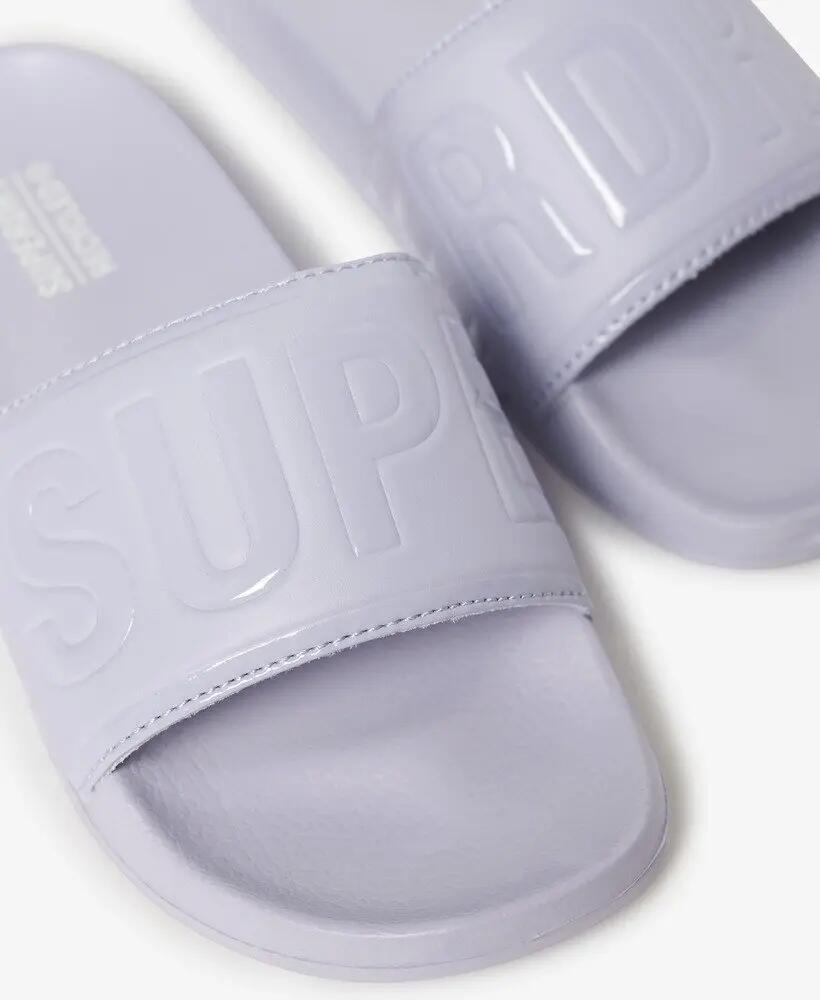 superdry Code Core Pool Sliders — chinelos de piscina leves e acolchoados 6/7