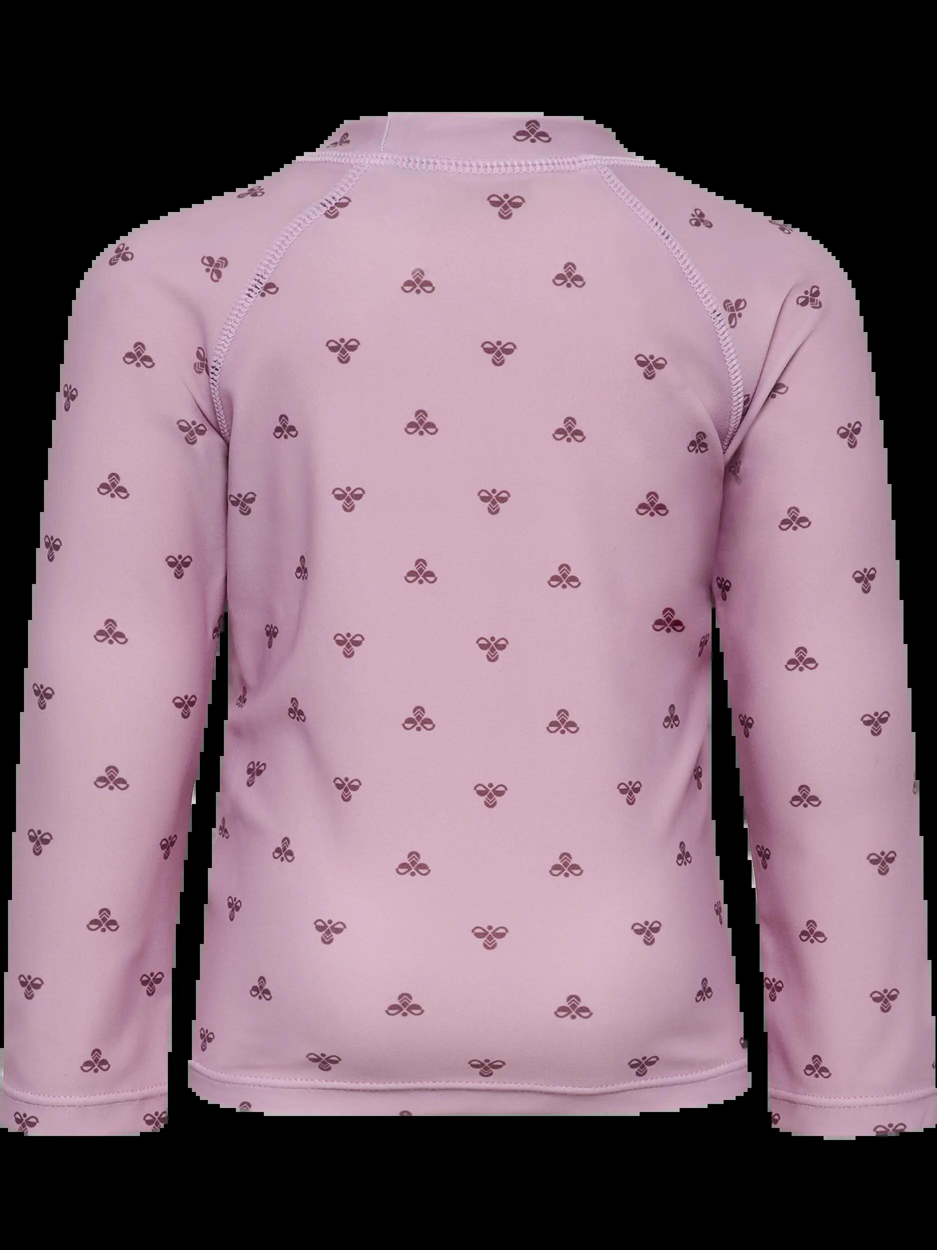 hummel Swim Tee hmlMINI BEE AOP SWIM T-SHIRT L/S – UV40+ 2/3