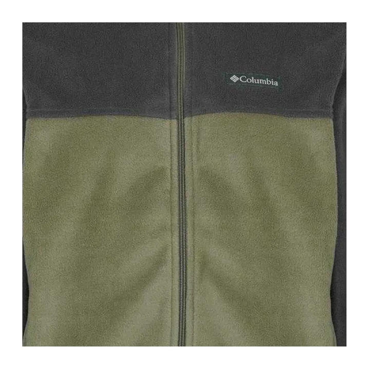 Giacca In Pile Escursionismo Uomo Columbia Steens Shark Grey Pietra 3/7