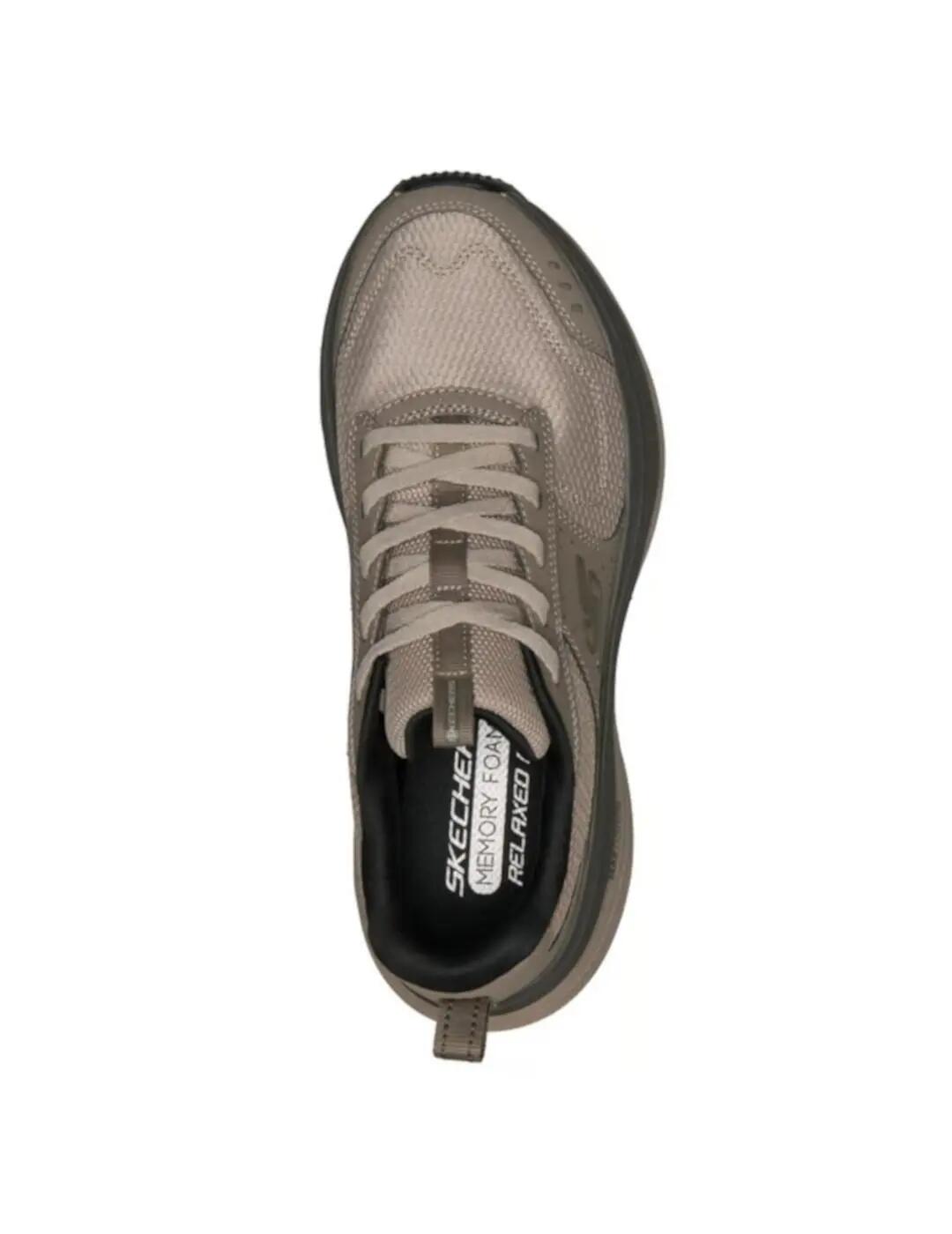 Tênis masculinos Skechers marrom. 4/5
