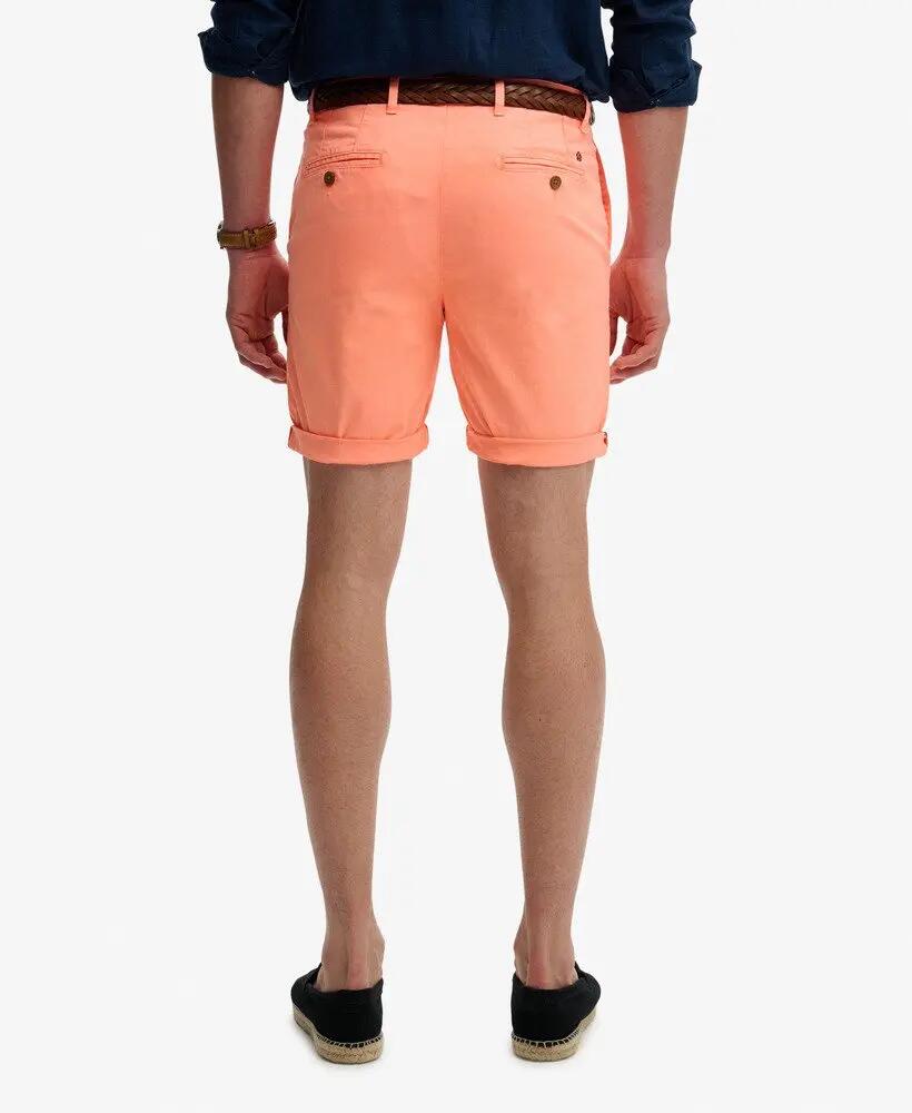 superdry Pantalón corto chino Premium Regular slim en algodón elástico 4/6