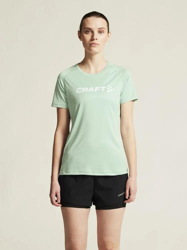 craft CORE Essence Logo Tee W – trainingsshirt van gerecycled polyester 7/7