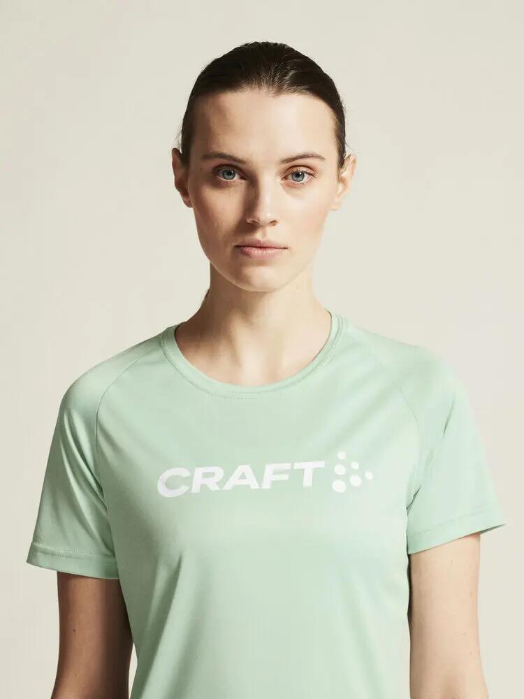 craft CORE Essence Logo Tee W – trainingsshirt van gerecycled polyester 6/7