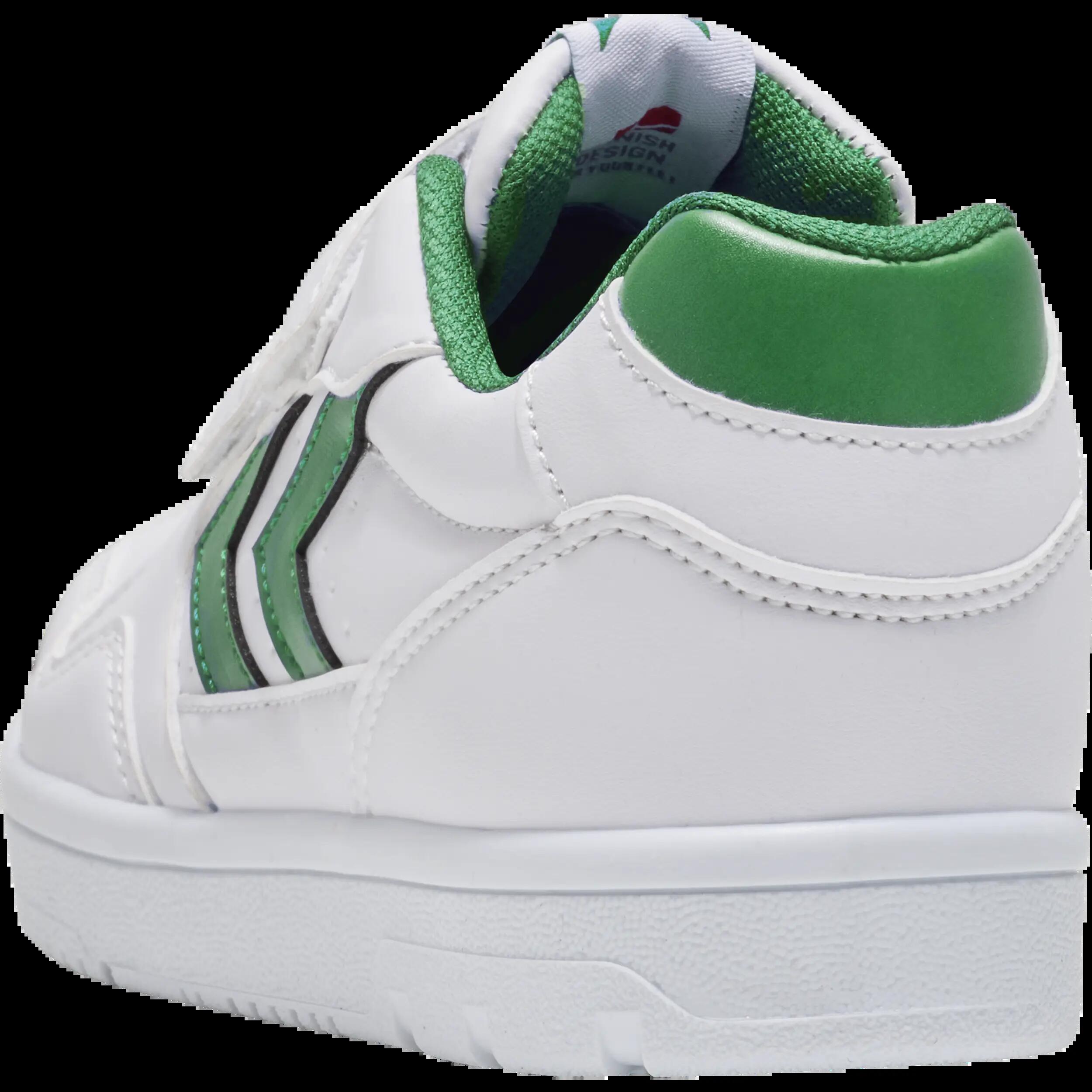 hummel CAMDEN JR sneaker bambino stile tennis, soletta EVA ammortizzante 4/4