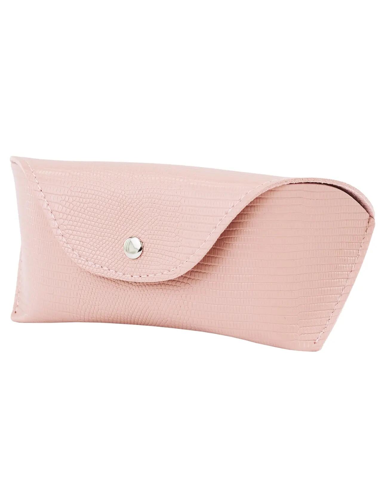 Élégant étui WINGS pour lunettes - ROSE 3/4