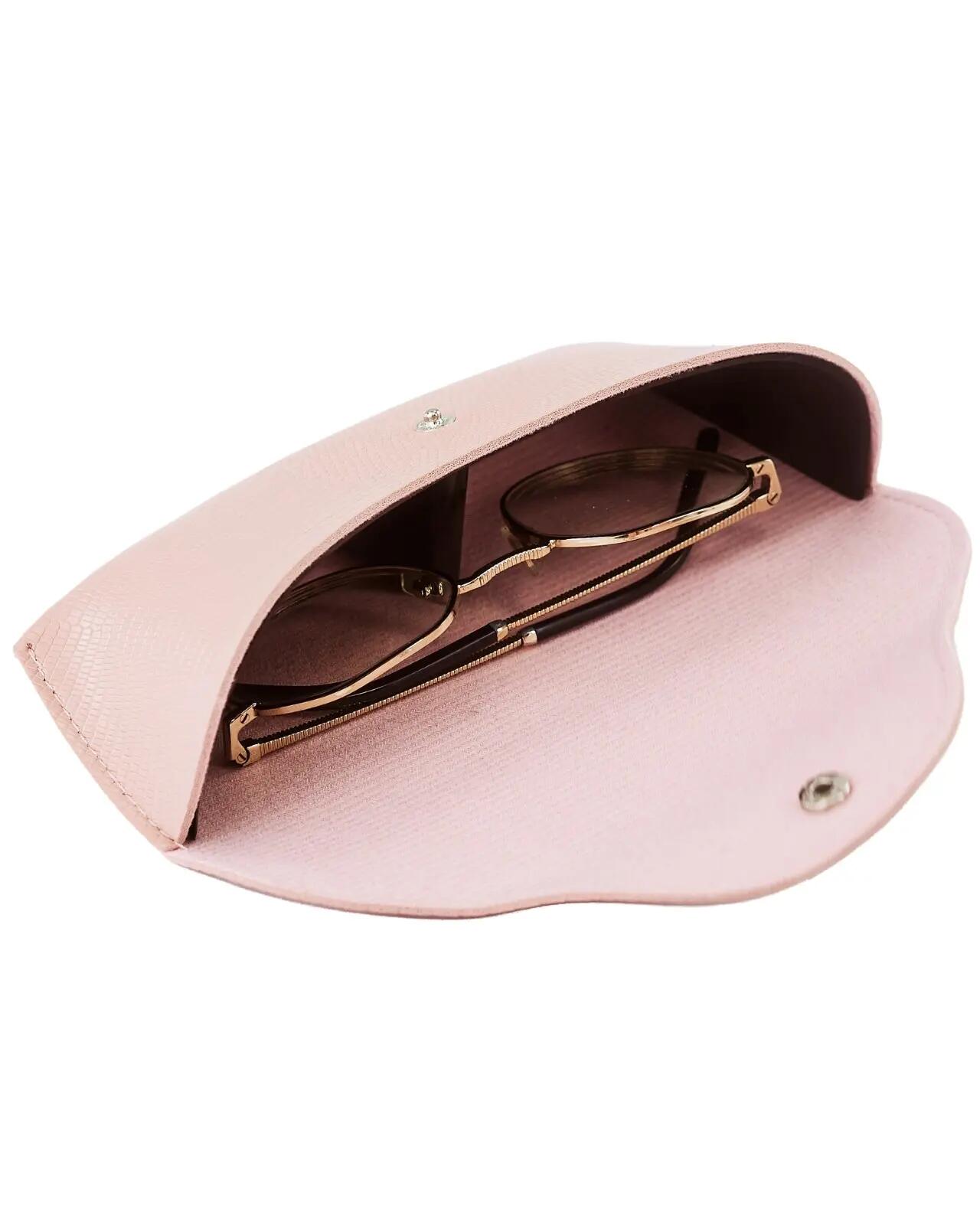 Élégant étui WINGS pour lunettes - ROSE 2/4