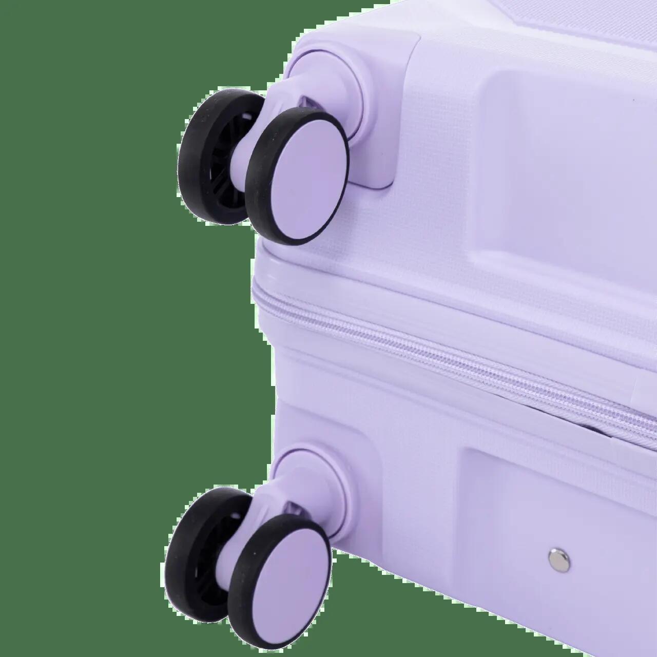 Valise moyenne Wings COCKATIEL polypropylène 24" BLANC VIOLET 6/10