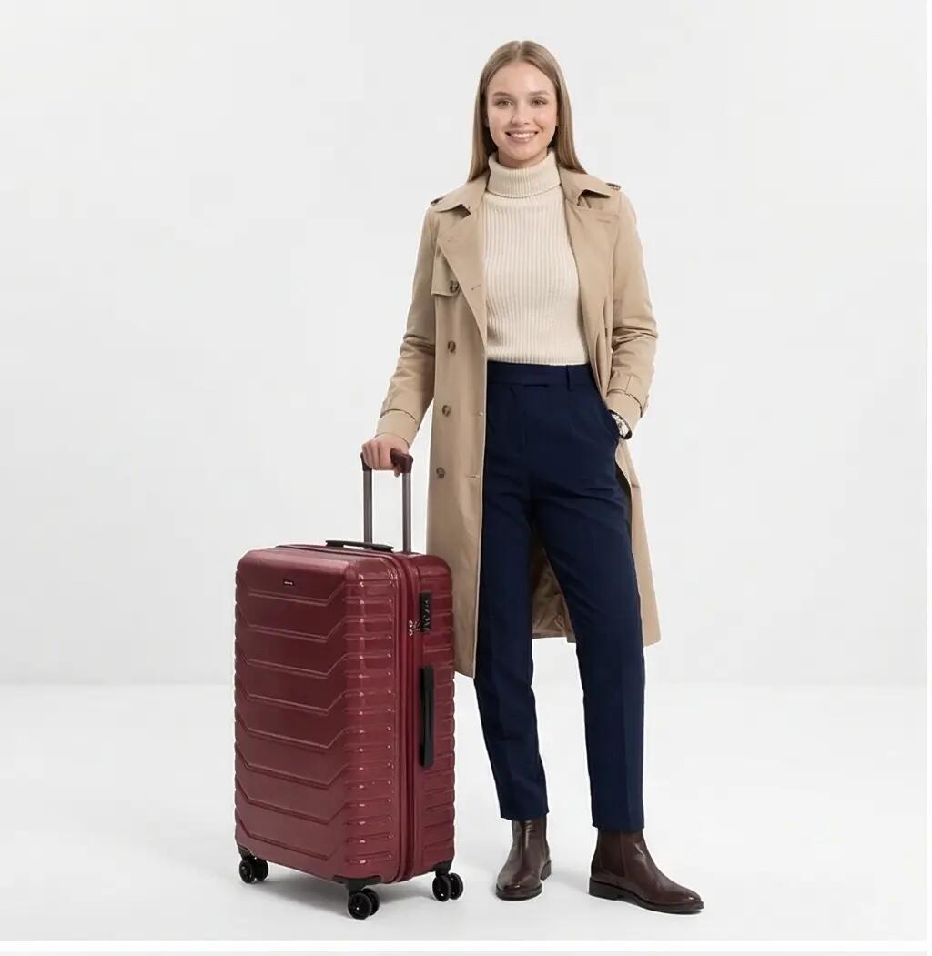 Grote Wings CRAKE 28" koffer WINE RED 2/10