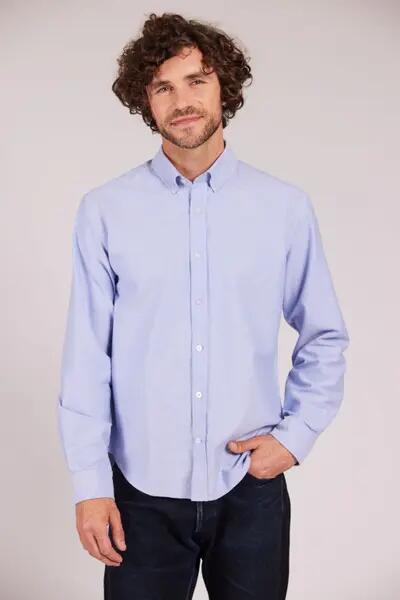 sebago Oxford Button Down Shirt bleu 1/6