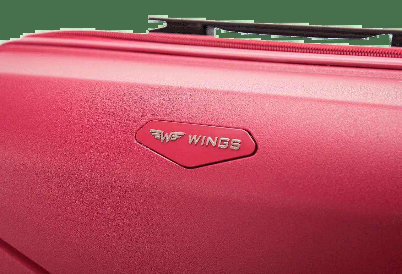 Middelgrote koffer Wings PHOENIX polypropyleen 24" ZWART 10/10