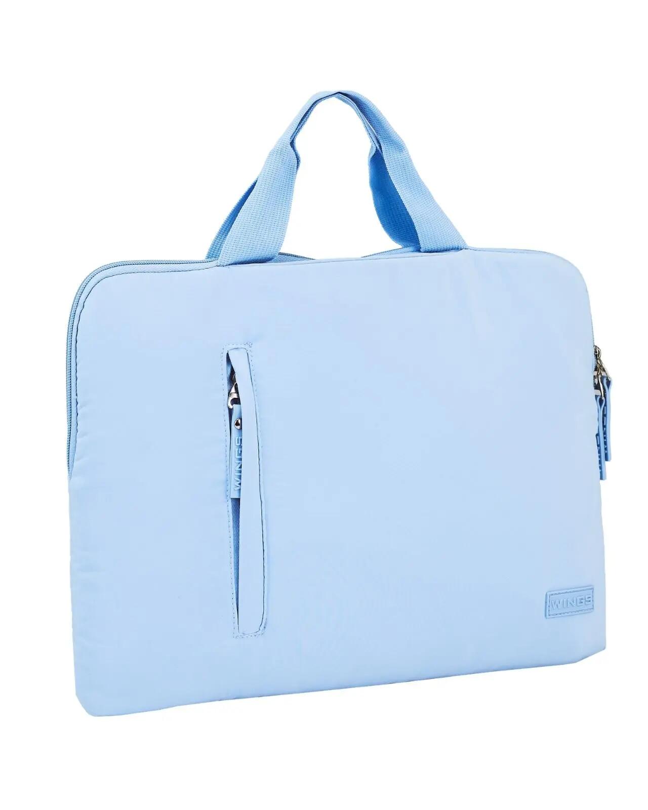 Sacoche pour ordinateur portable WINGS SOLENNE 15,6 pouces BLEU 3/9