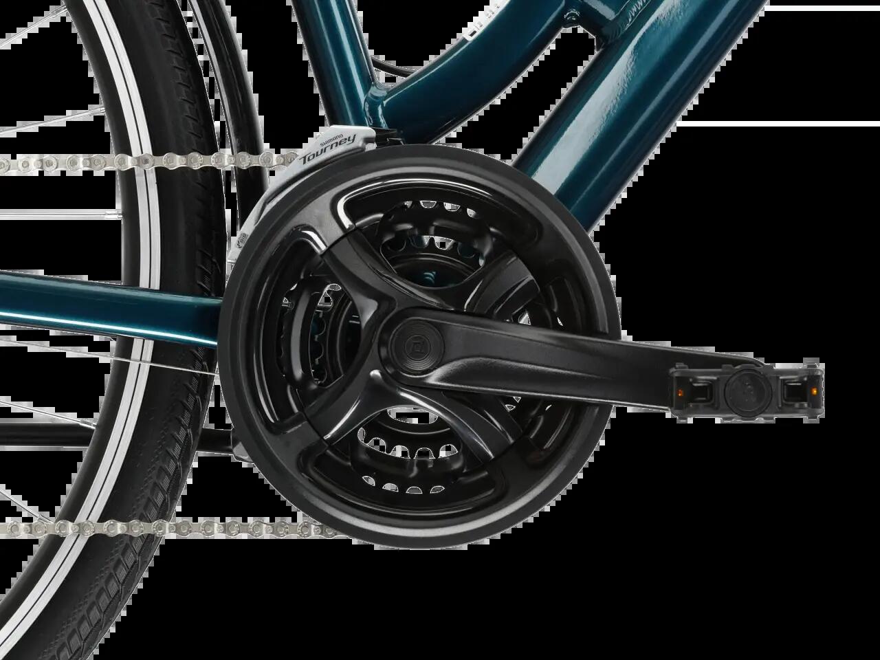 Rower trekkingowy Kross Sentio 2.0 28 M 20" turkusowo-szary połysk 5/7