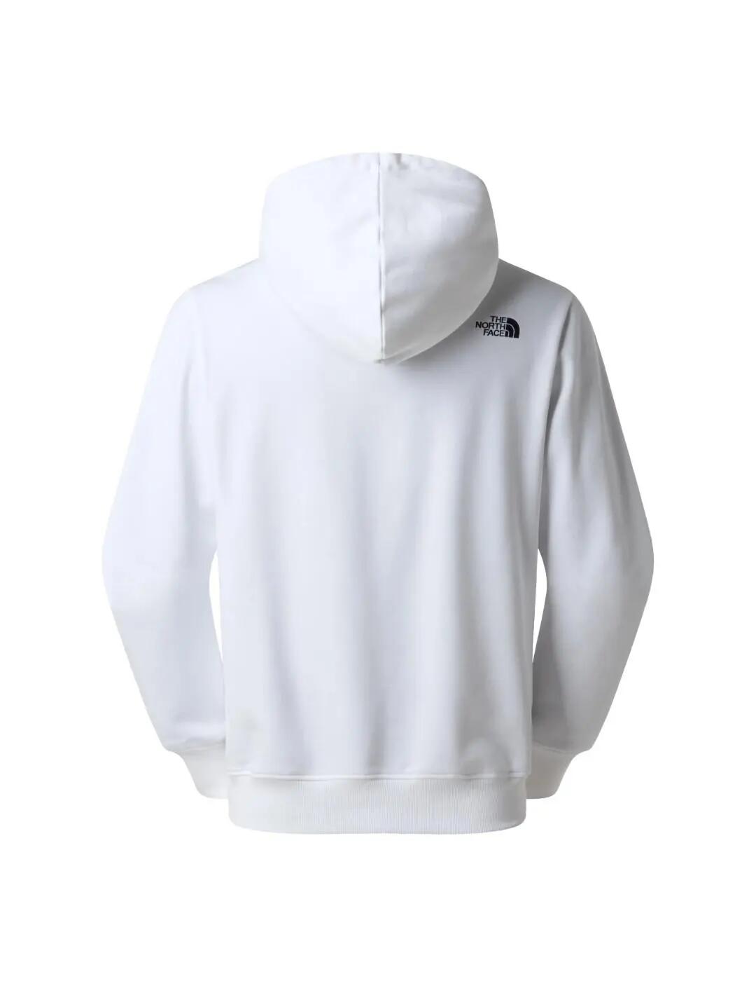 Sweatshirts de lã polar para Homem The North Face Drew Peak Branco. 2/3