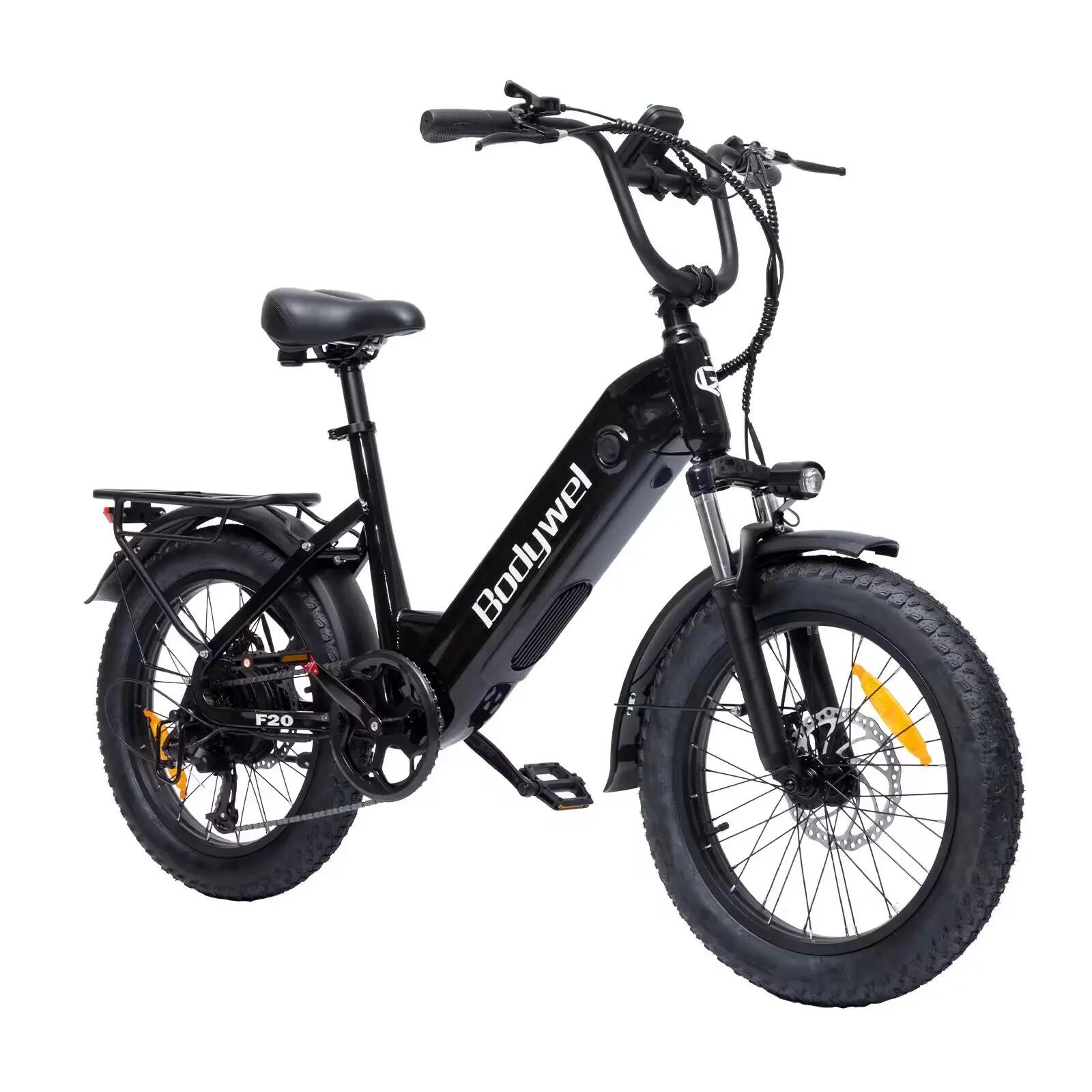 Bicicleta Eléctrica F20 48V 15Ah 90km Fat 20x3 Shimano 7 Cuadro Abierto 2/5