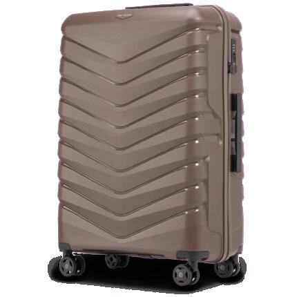 Ensemble de 3 valises Wings PHOENIX polypropylène NOIR