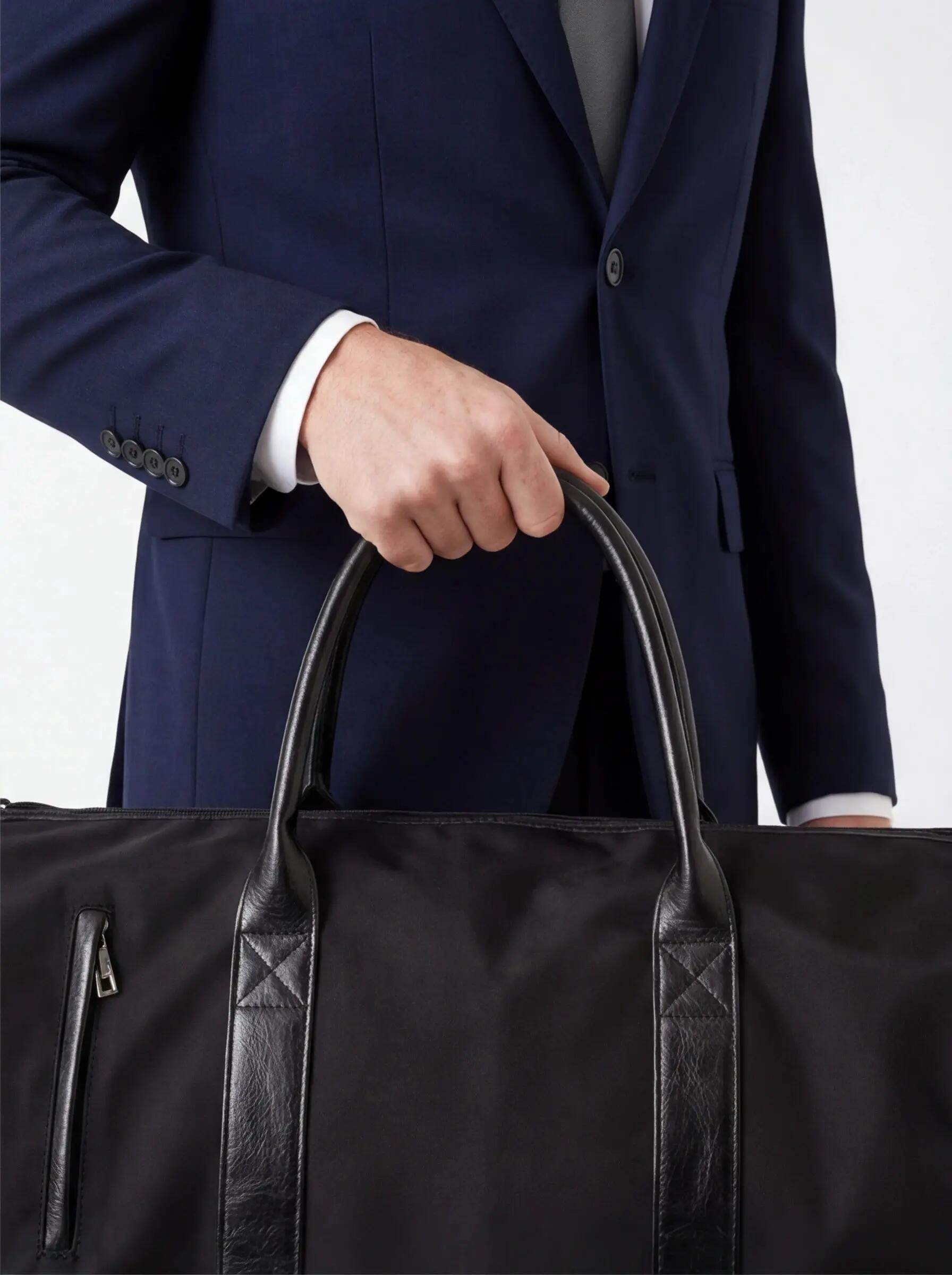 Elegante 2-in-1 kostuumtas WINGS BLACK 3/10