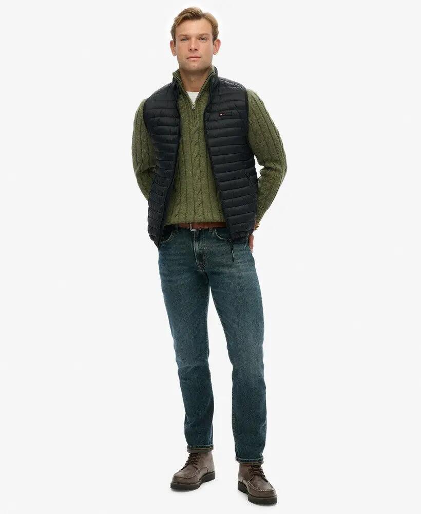 superdry Fuji Lite Padded Gilet – Pikowana kamizelka slim 3/7