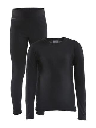 craft Thermal Baselayer Set J – Sous-vêtement thermique junior, 100% polyester