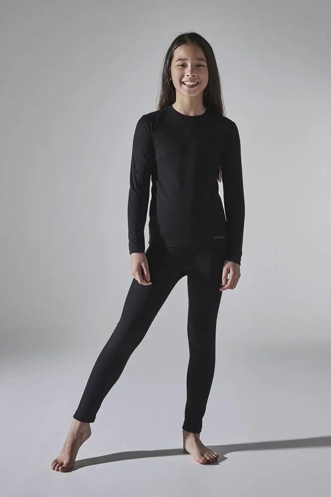 craft Thermal Baselayer Set J – Sous-vêtement thermique junior, 100% polyester 2/7