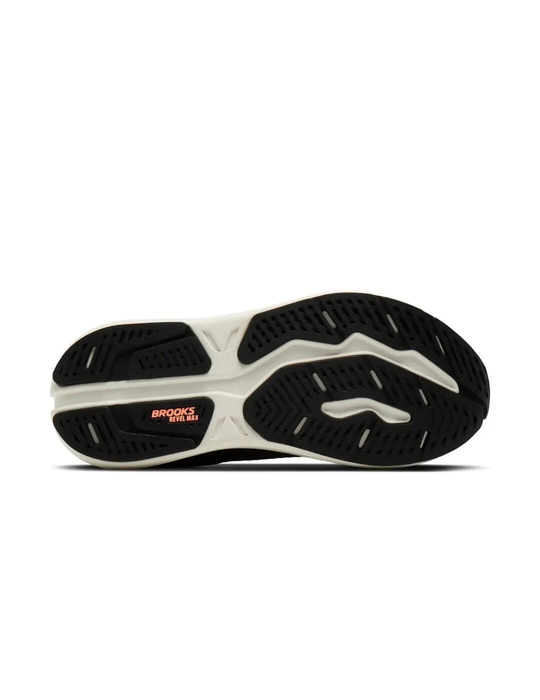 Courir et sentier pour Femme Brooks Revel max Noir. 5/5