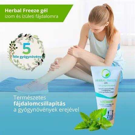 Emulgél 5 féle gyógynövénnyel, HerbalFreeze 3/3
