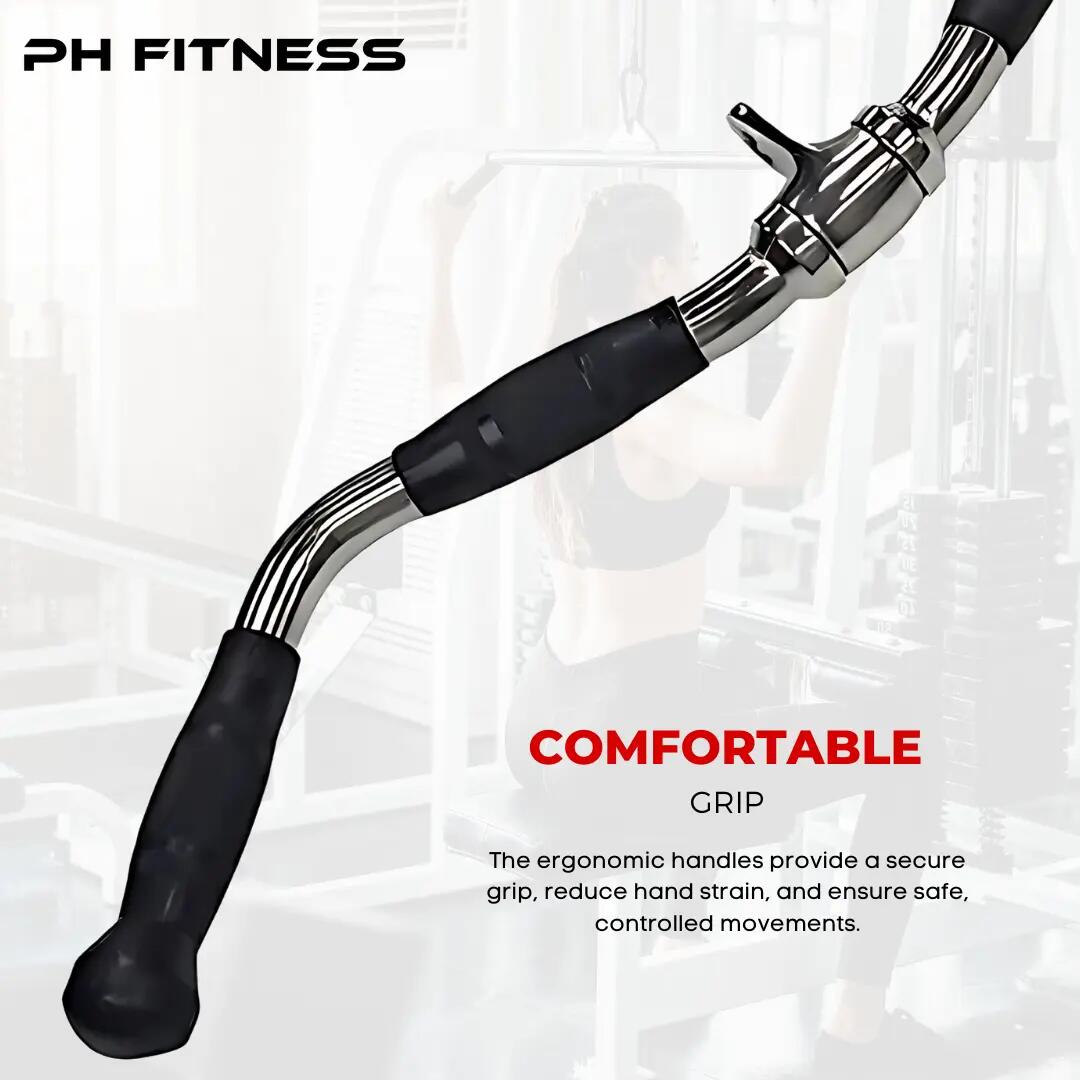 PH Fitness Conjunto de 6 pegas para polia em aço inoxidável 8/8