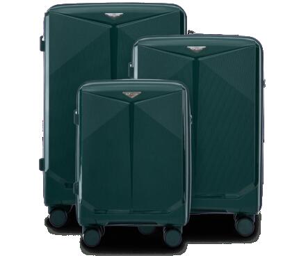 Valise cabine Wings COCKATIEL polypropylène 20" BLEU CLAIR