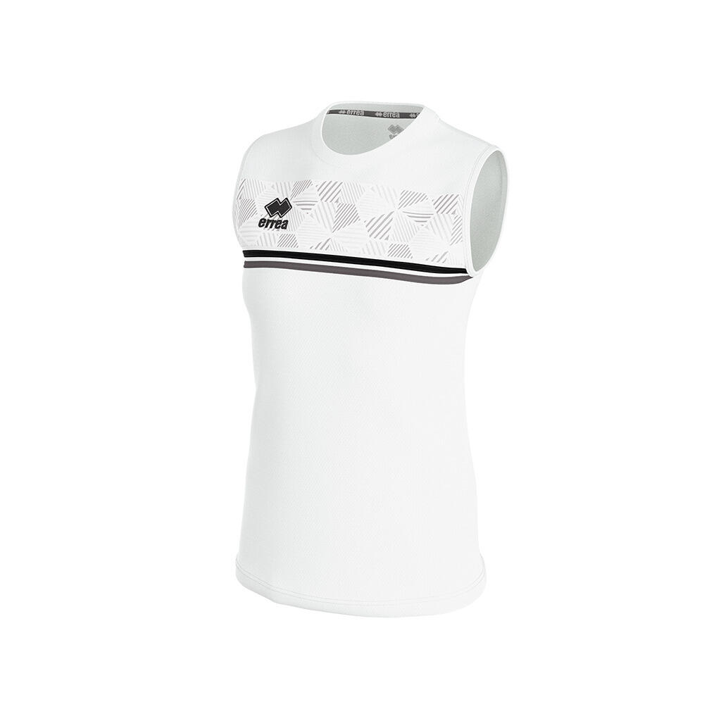 Errea - Chasuble Fille Errea Divina - T-shirt Sans Manche - Blanc|noir -  6 À 8 Ans - Decathlon