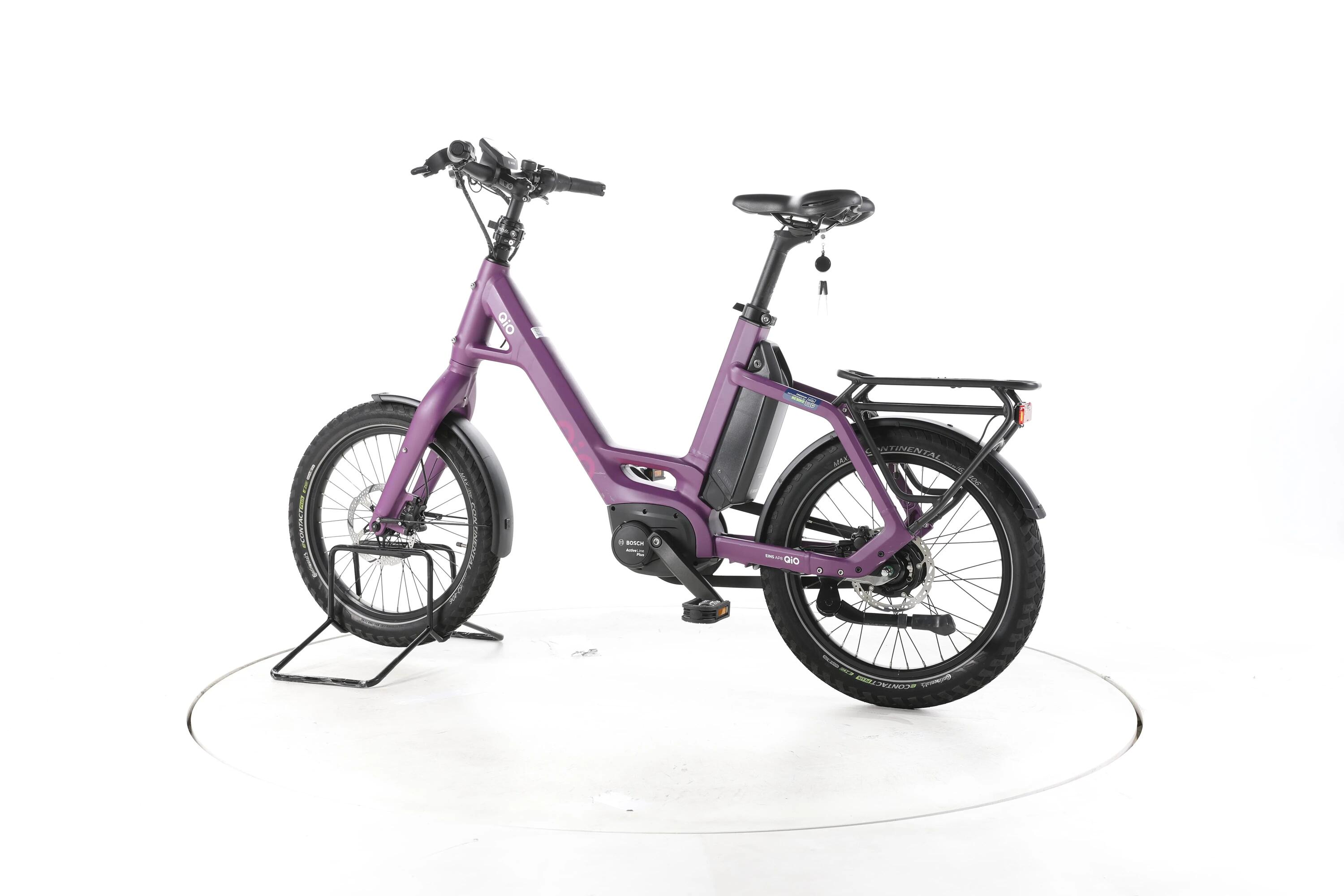 Second Life - QIO Eins AP-8R Kompakt E-Bike Niska rama - Stan dobry 7/7