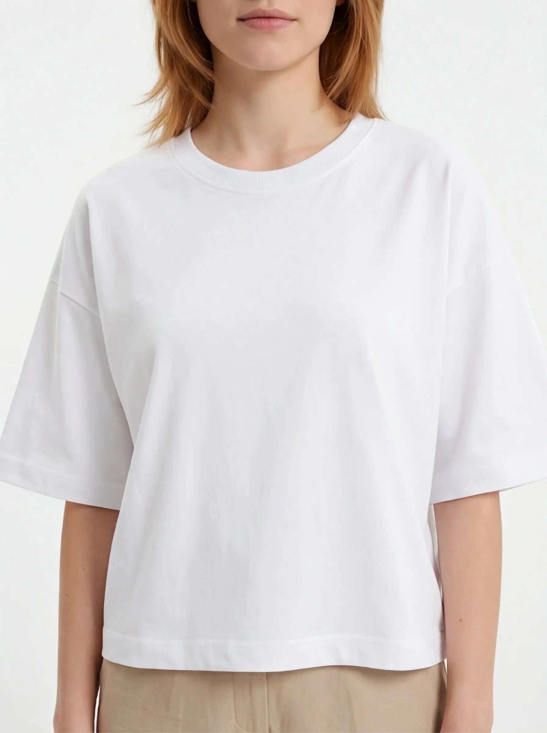 T-shirt oversize femme BLANC 3/7
