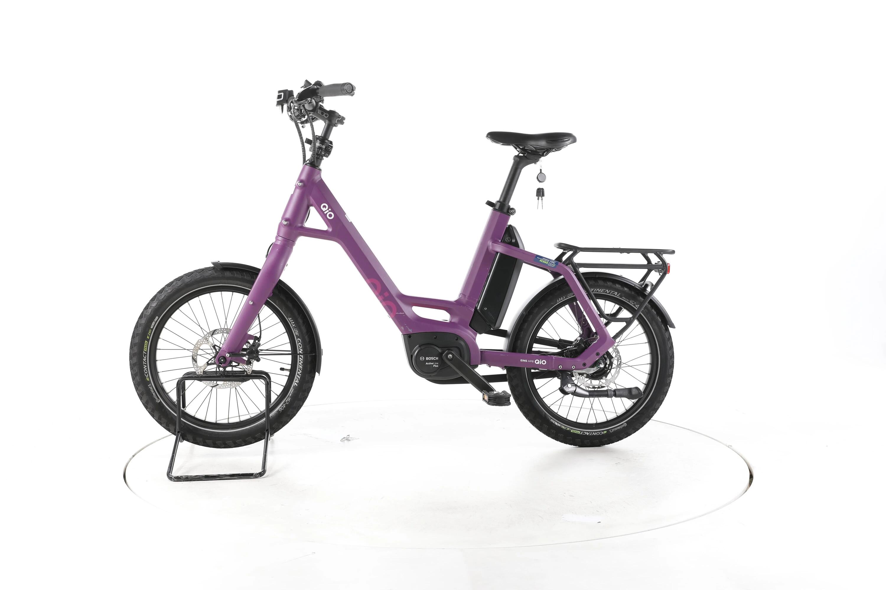 Second Life - QIO Eins AP-8R Kompakt E-Bike Niska rama - Stan dobry 6/7