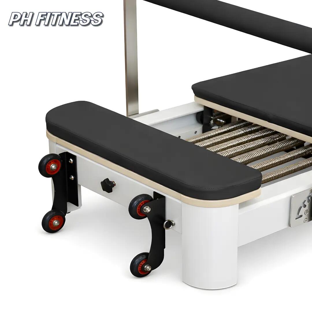 Reformer Pilates PRO alluminio pieghevole | PH Fitness 8/8