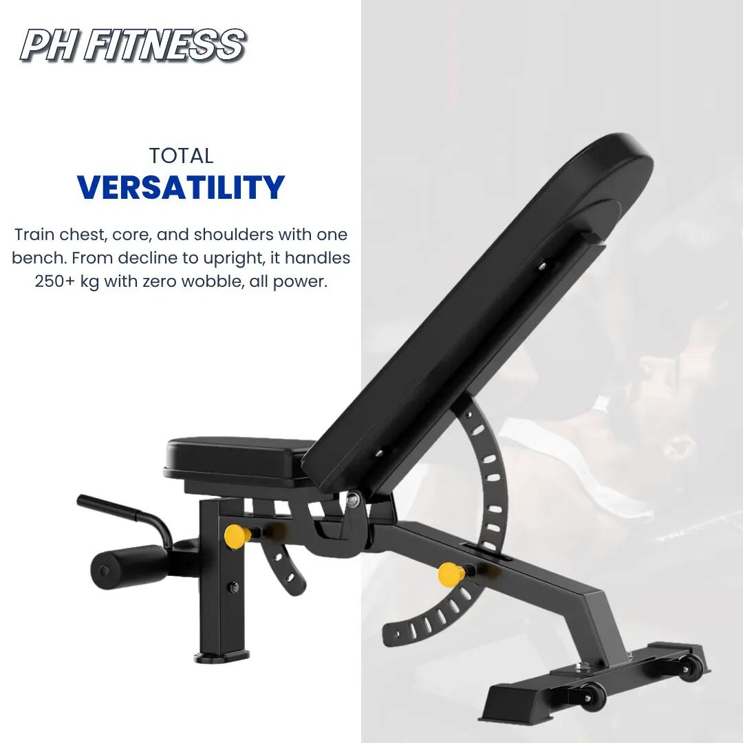 Panca PRO530 inclinabile e declinabile 250 kg | PH Fitness 5/7
