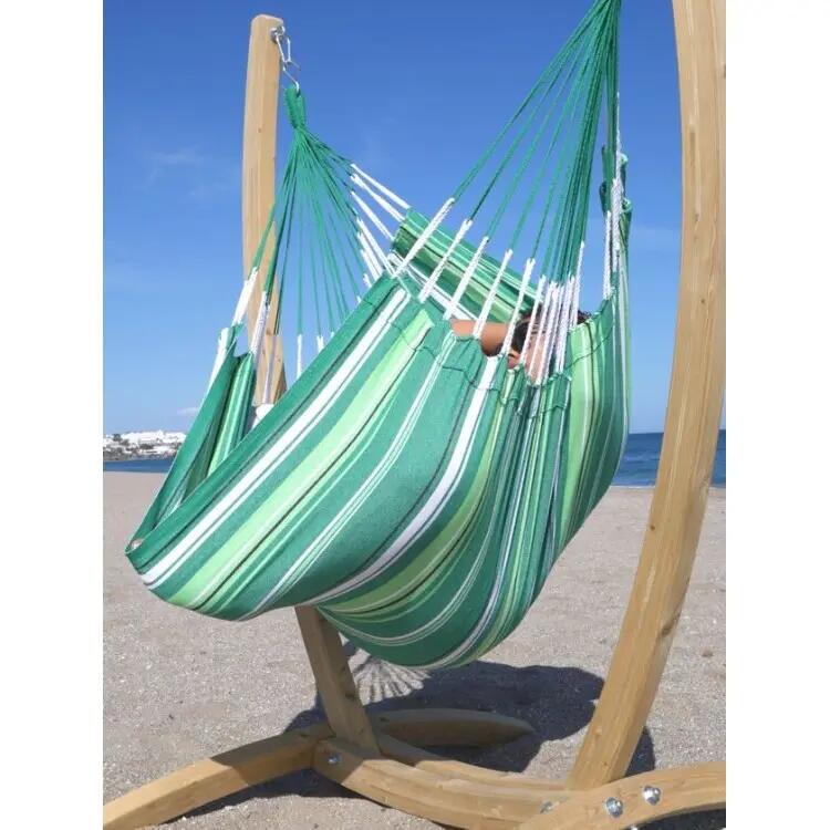 Tropical Hamac - Chaise hamac avec support Albizia XL 5/5